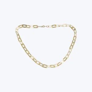 14K Yellow Gold Modern Necklace