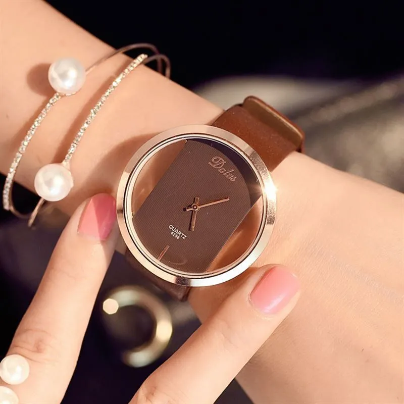 2 in 1 Circle Wrist Watch Set