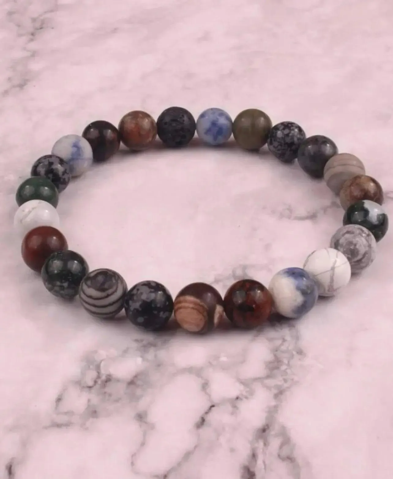 Agate Natural Stone Handmade Bracelet