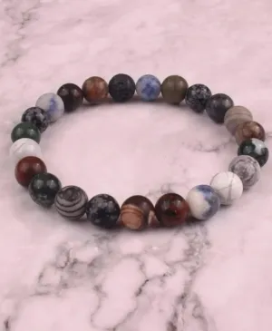 Agate Natural Stone Handmade Bracelet