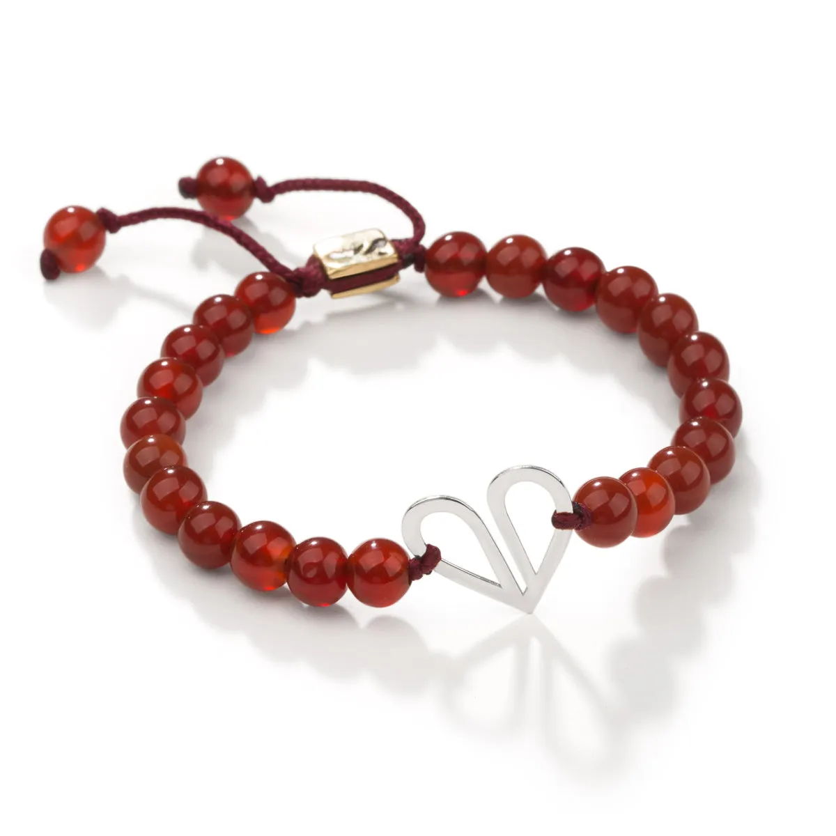 Ava Heart Beads Bracelet