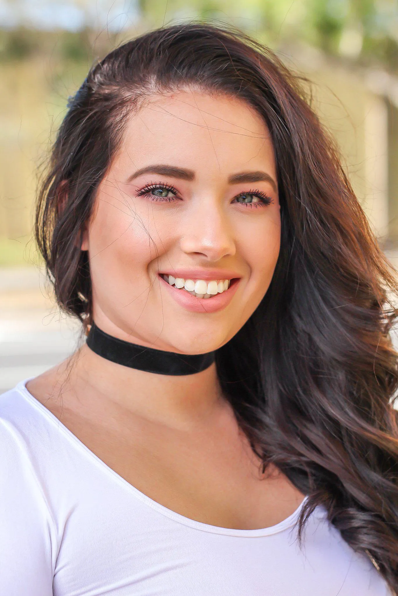 Black Velvet Strap Choker