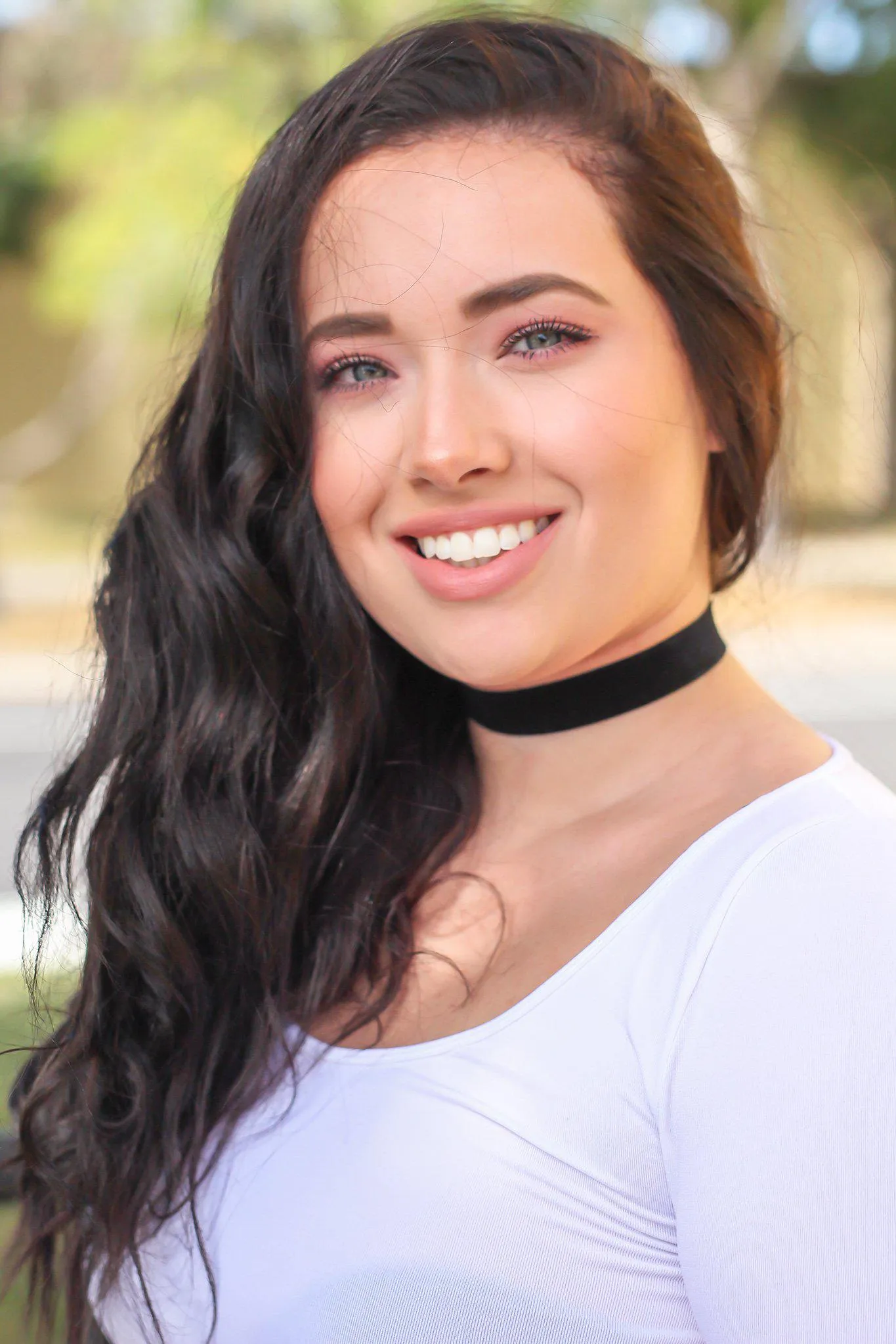 Black Velvet Strap Choker