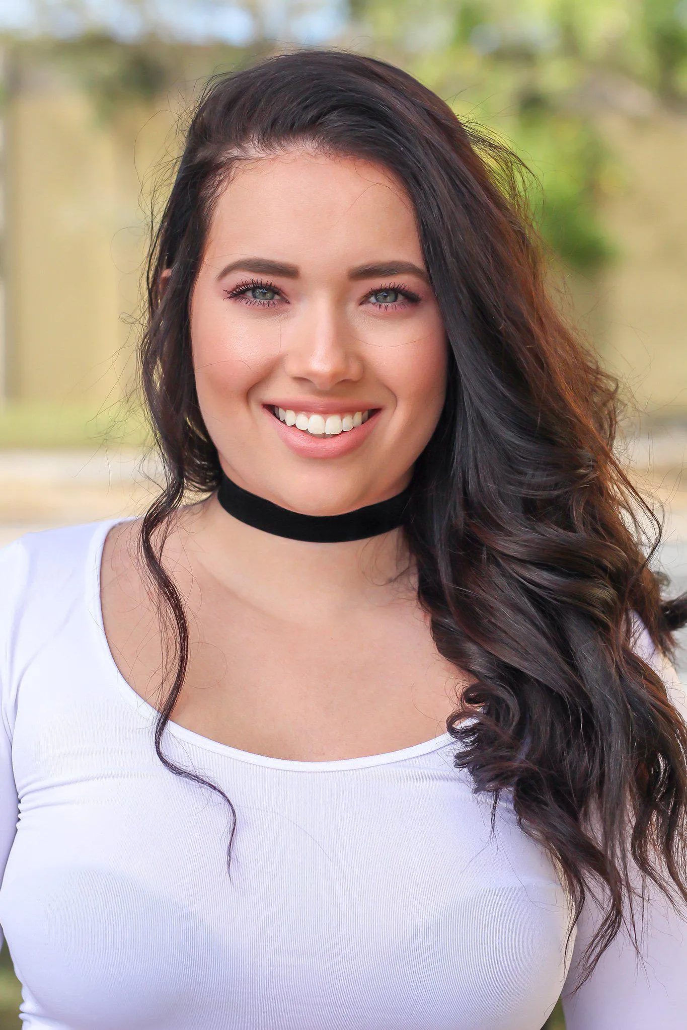 Black Velvet Strap Choker