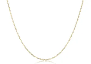 Choker Classic Beaded Chain - Gold