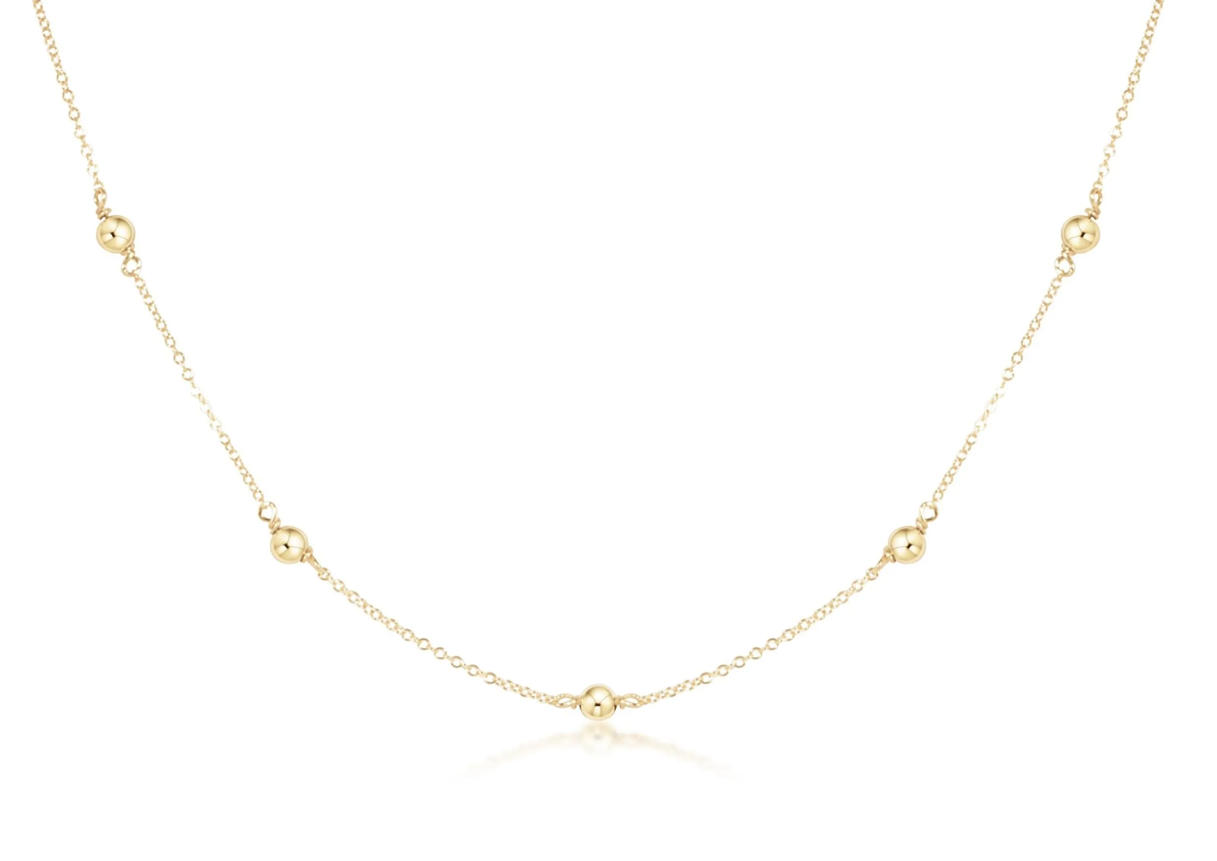 Choker Simplicity Chain Gold - Classic 4mm Gold