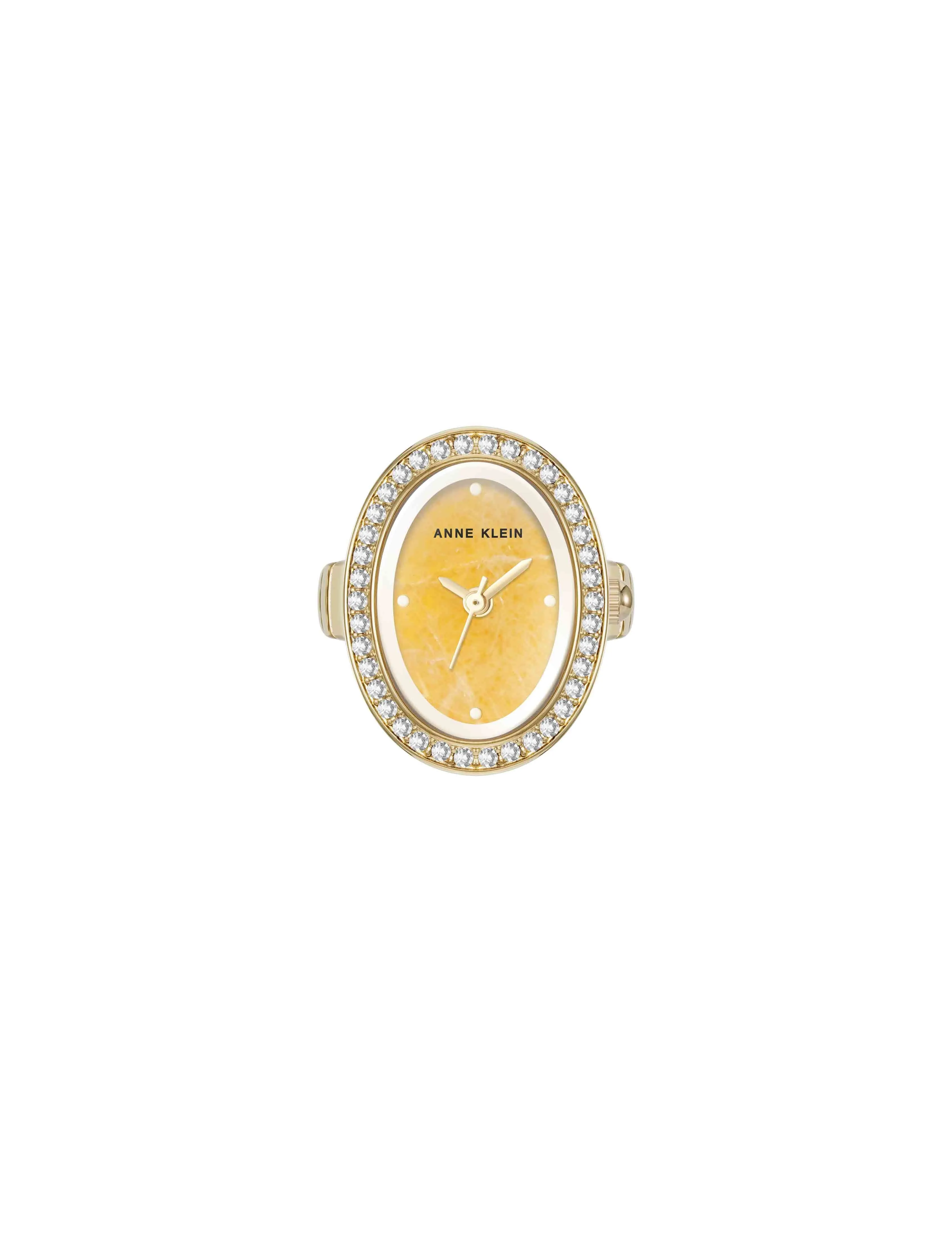 Crystal Bezel Ring Watch