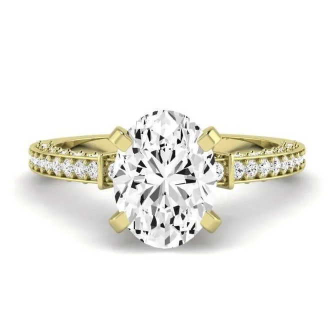 Daphne - Oval Diamond Engagement Ring