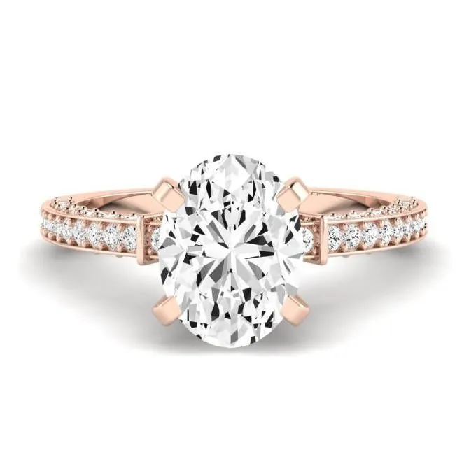 Daphne - Oval Diamond Engagement Ring