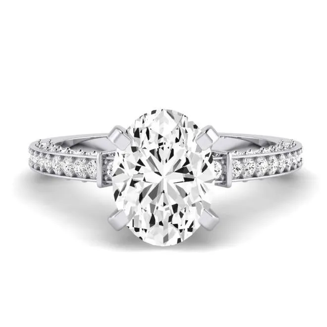 Daphne - Oval Diamond Engagement Ring