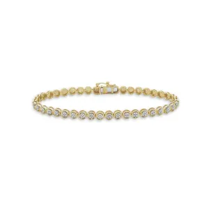 Diamond Micro-Pavé Tennis Bracelet (0.50 ct.) in 14K Gold