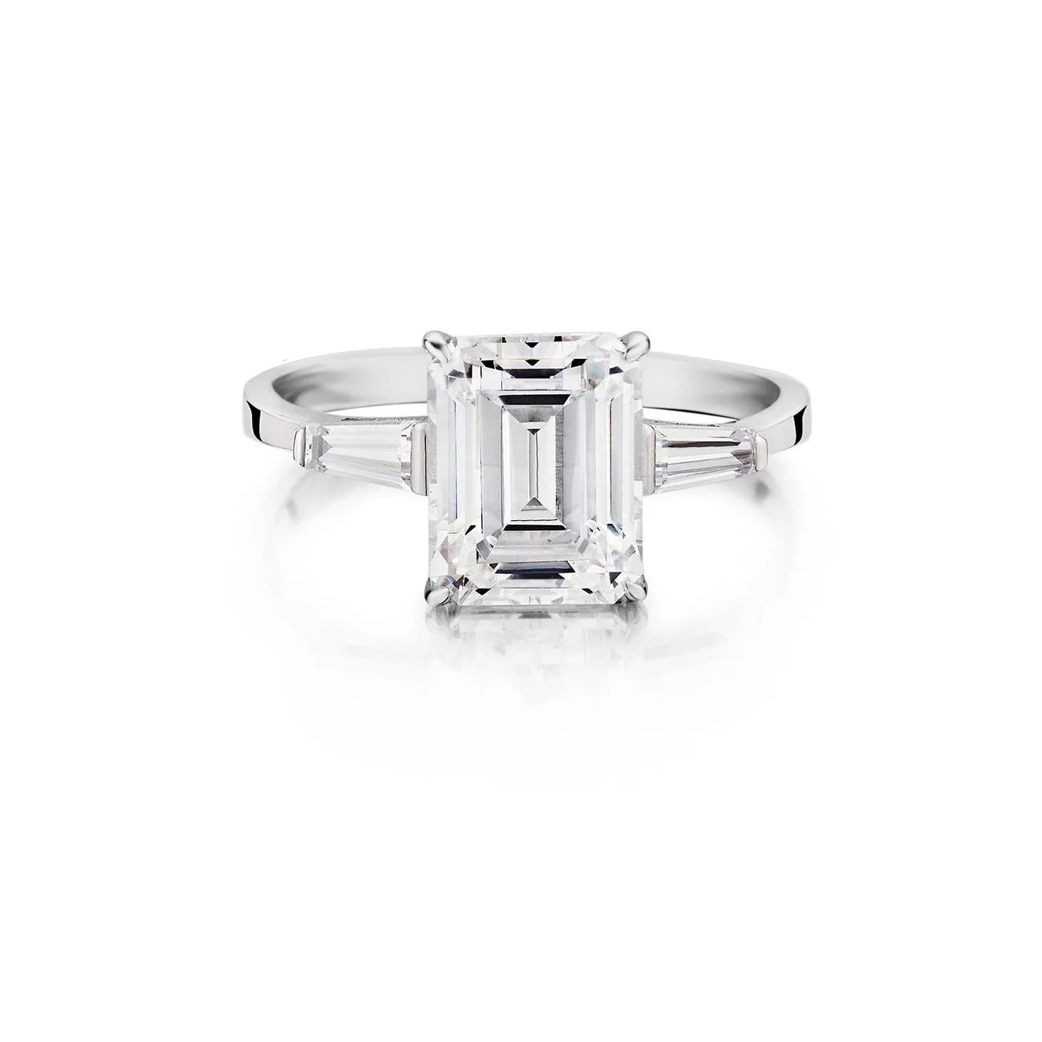 Emerald Cut Diamond Ring