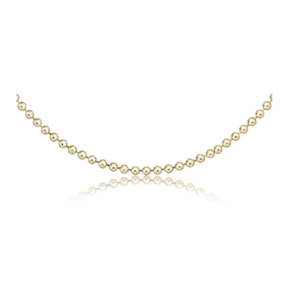 Enewton - Classic Choker beaded chain - gold