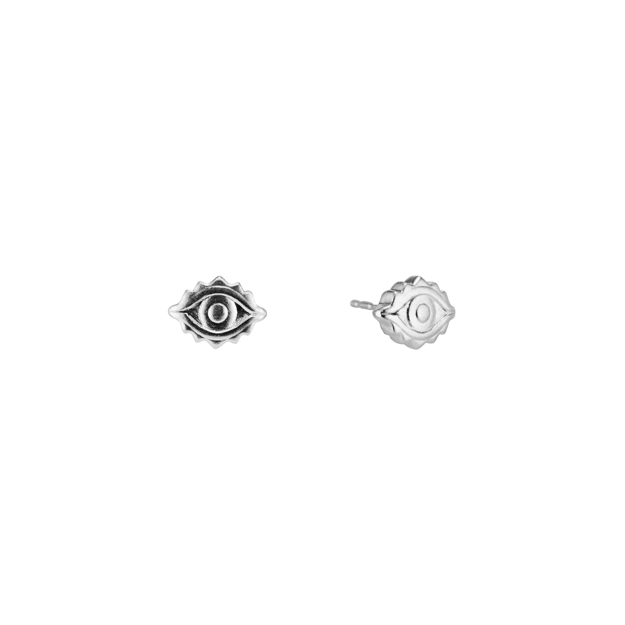 Evil Eye Stud Earrings