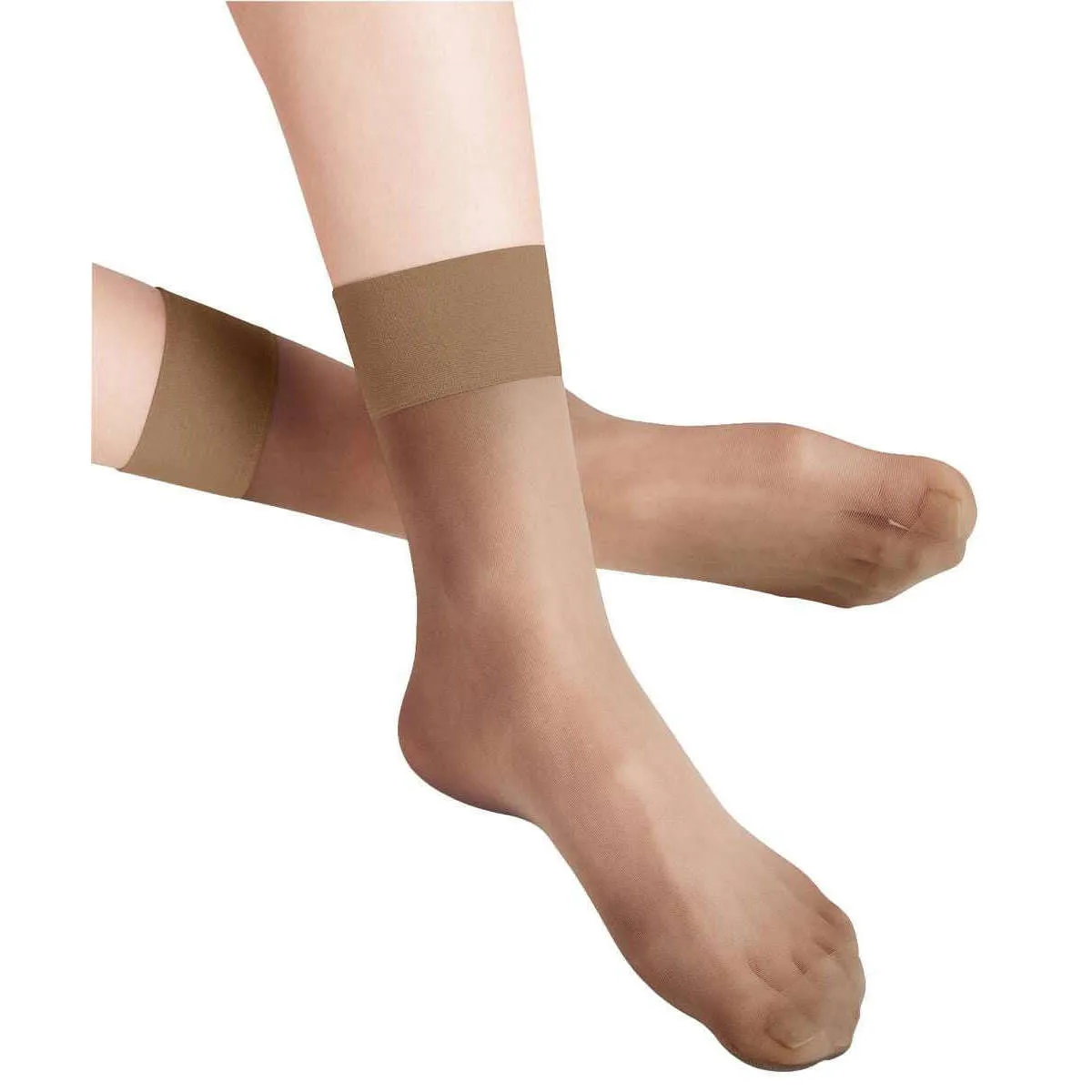 Falke Pure Matt 20 Denier Anklets - Powder Tan