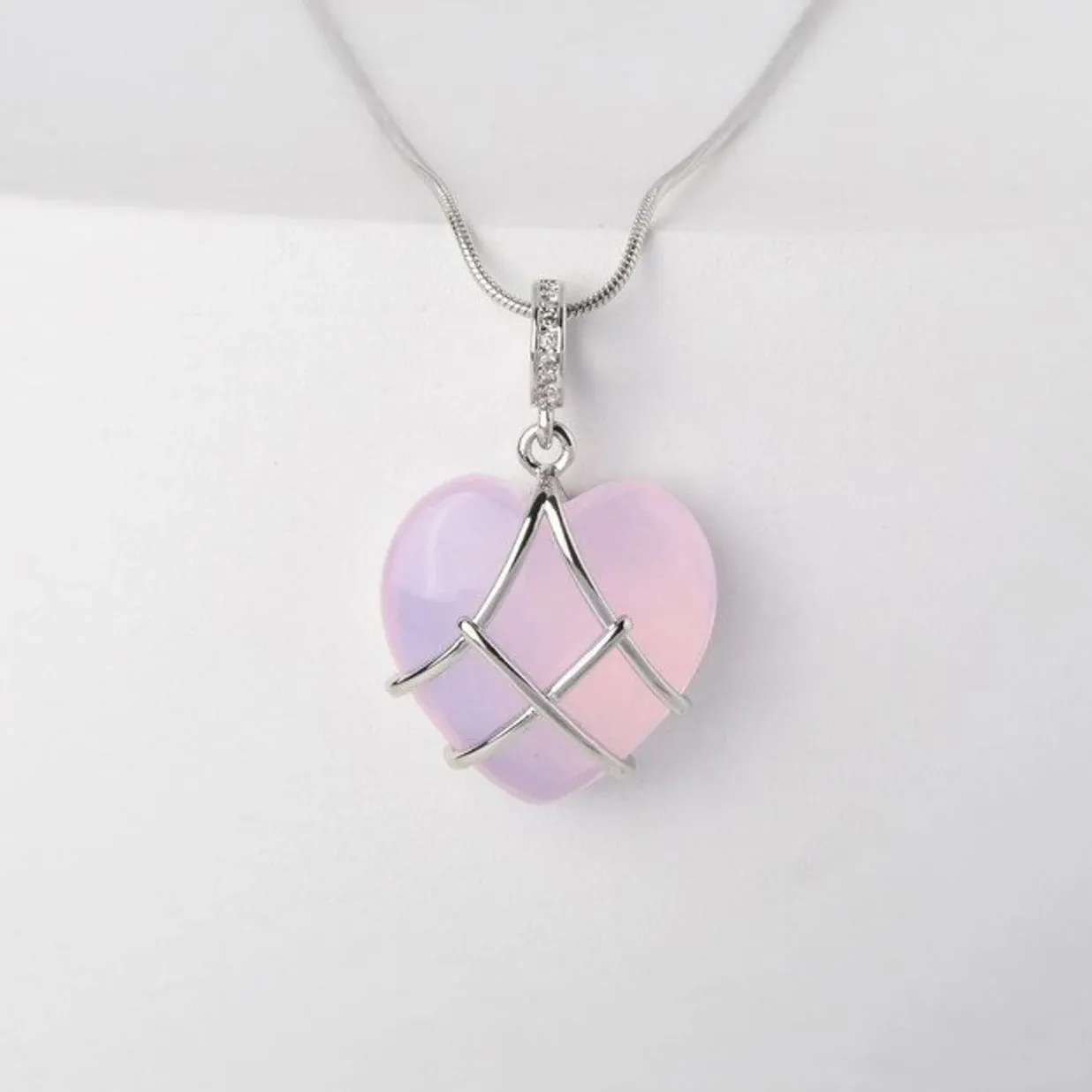 Fashion Moonstone Necklace Jewelry