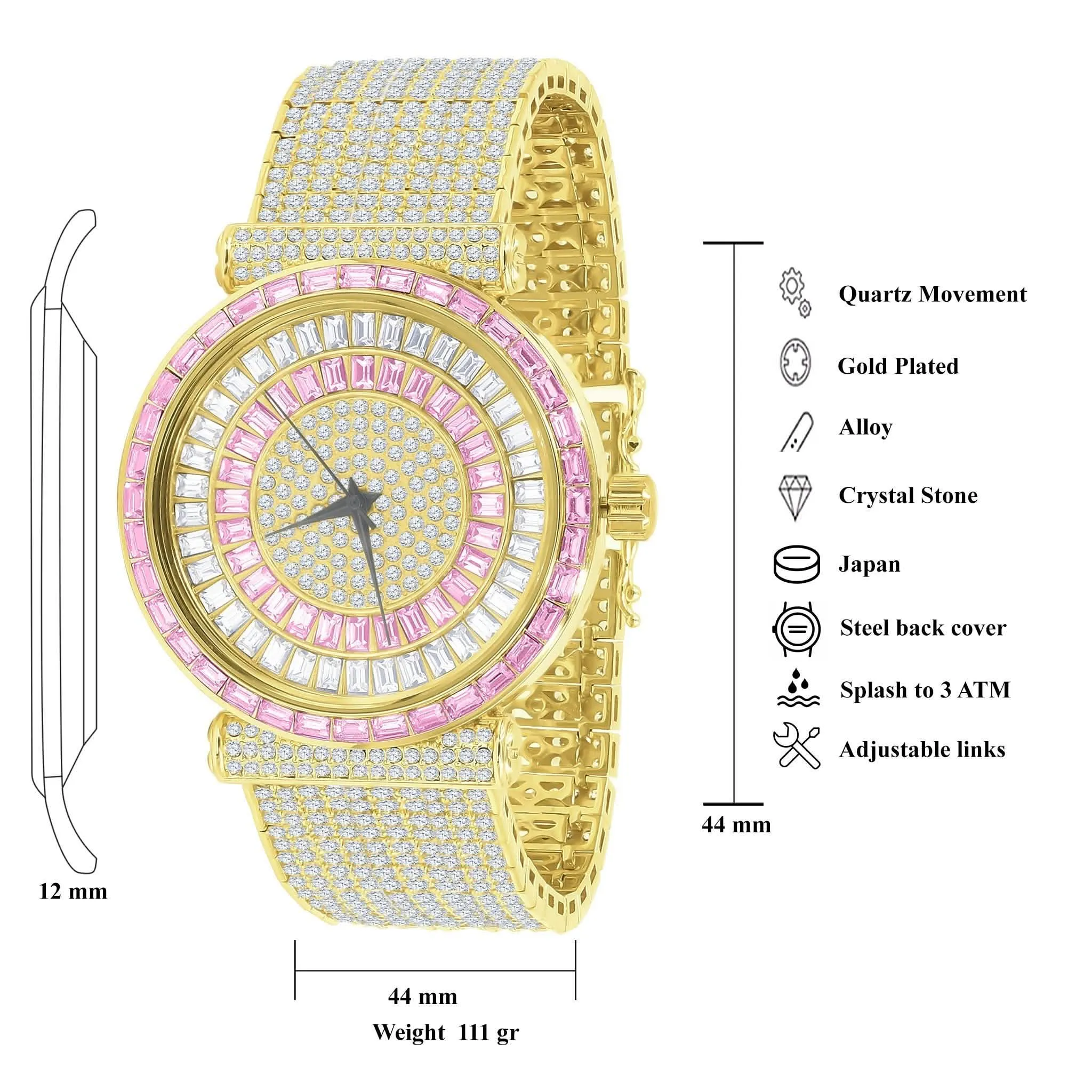 FOXY CZ Sparkling Luxe Timepiece