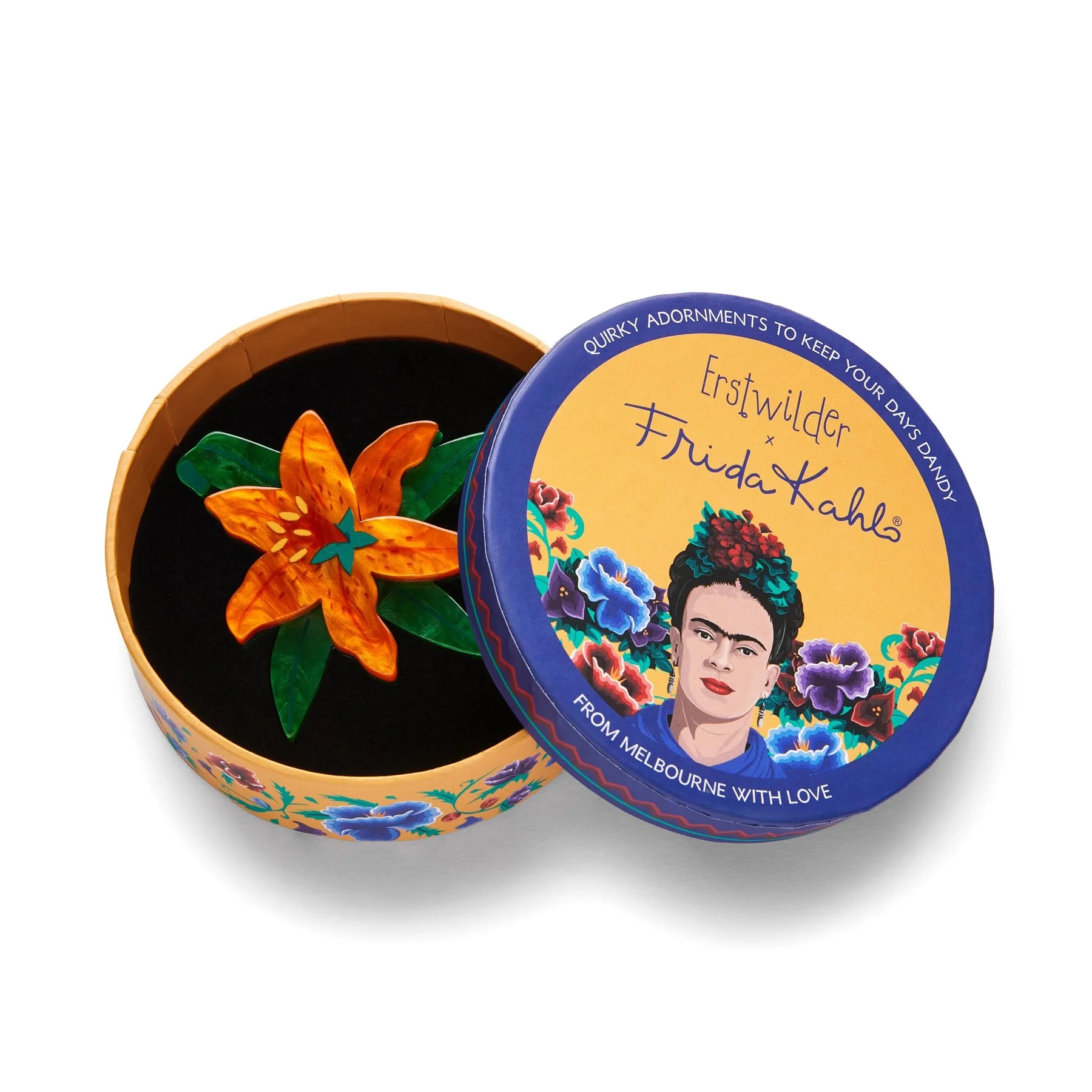 Frida Kahlo Collection Strange As You Brooch