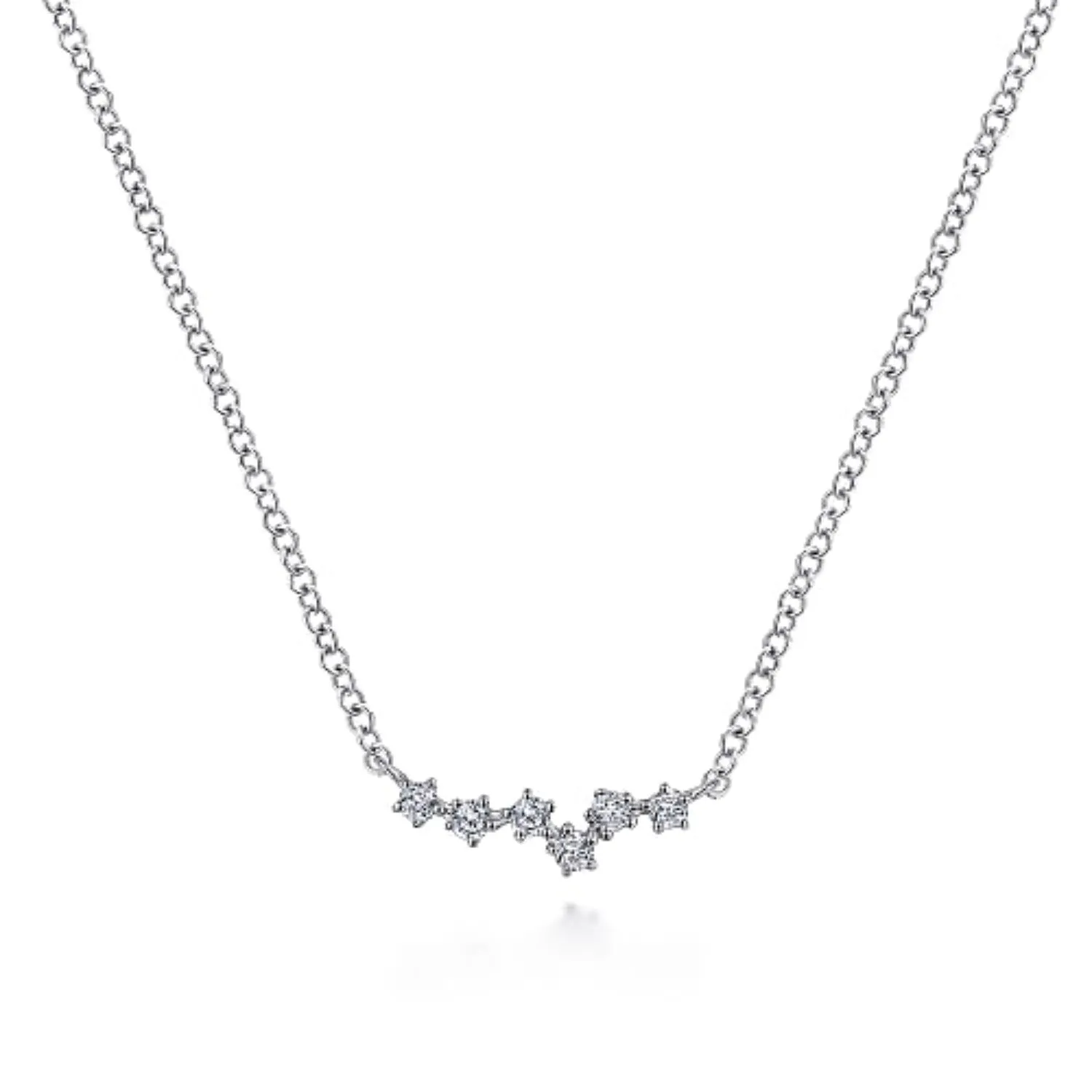 Gabriel & Co. Diamond Constellation Necklace