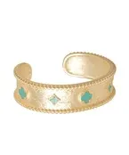 Golden Horizon Cuff Bracelet