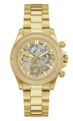 Guess Gold Dial Women Watch - GW0557L1