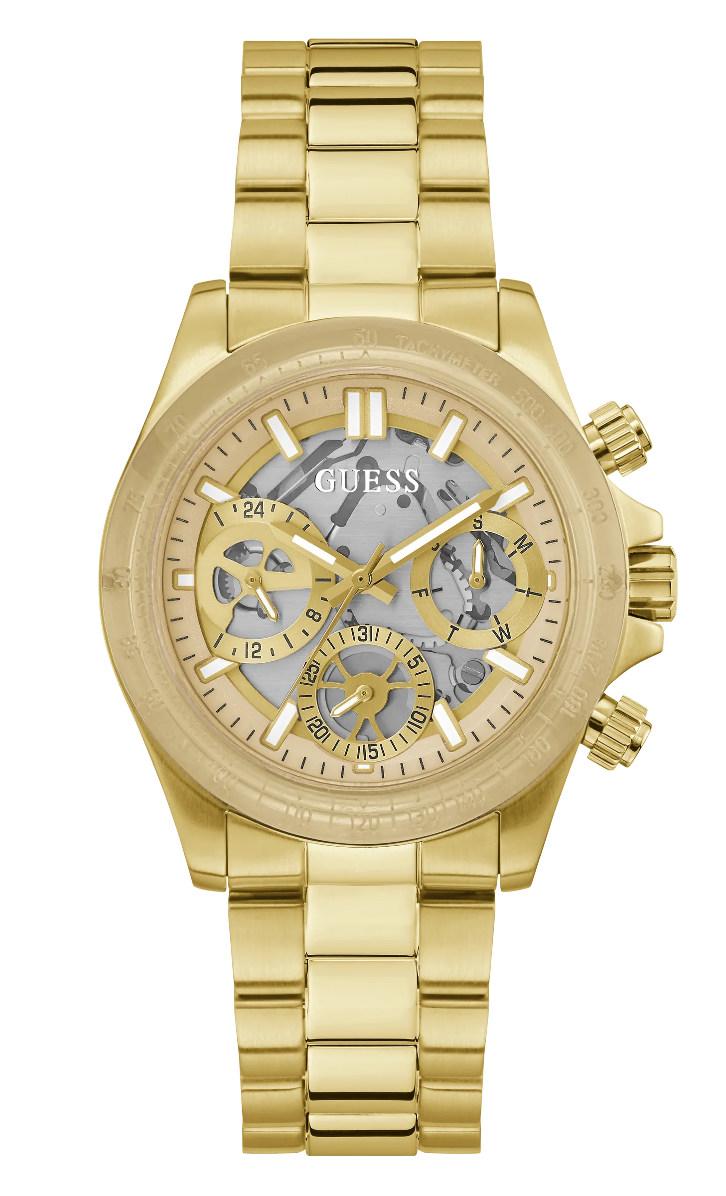 Guess Gold Dial Women Watch - GW0557L1