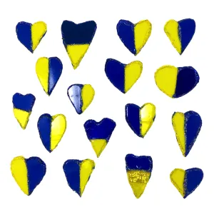 HEARTS FOR UKRAINE - LIMITED EDITION BROOCHES