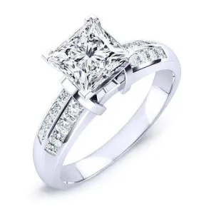 Heather - Princess Lab Diamond Engagement Ring (IGI Certified)