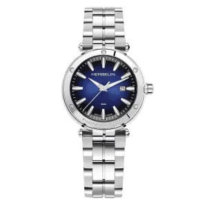 Herbelin Newport Ladies Blue Silver Watch 14288B15