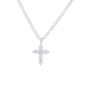 Holy Diamond Cross Necklace 1/10ct