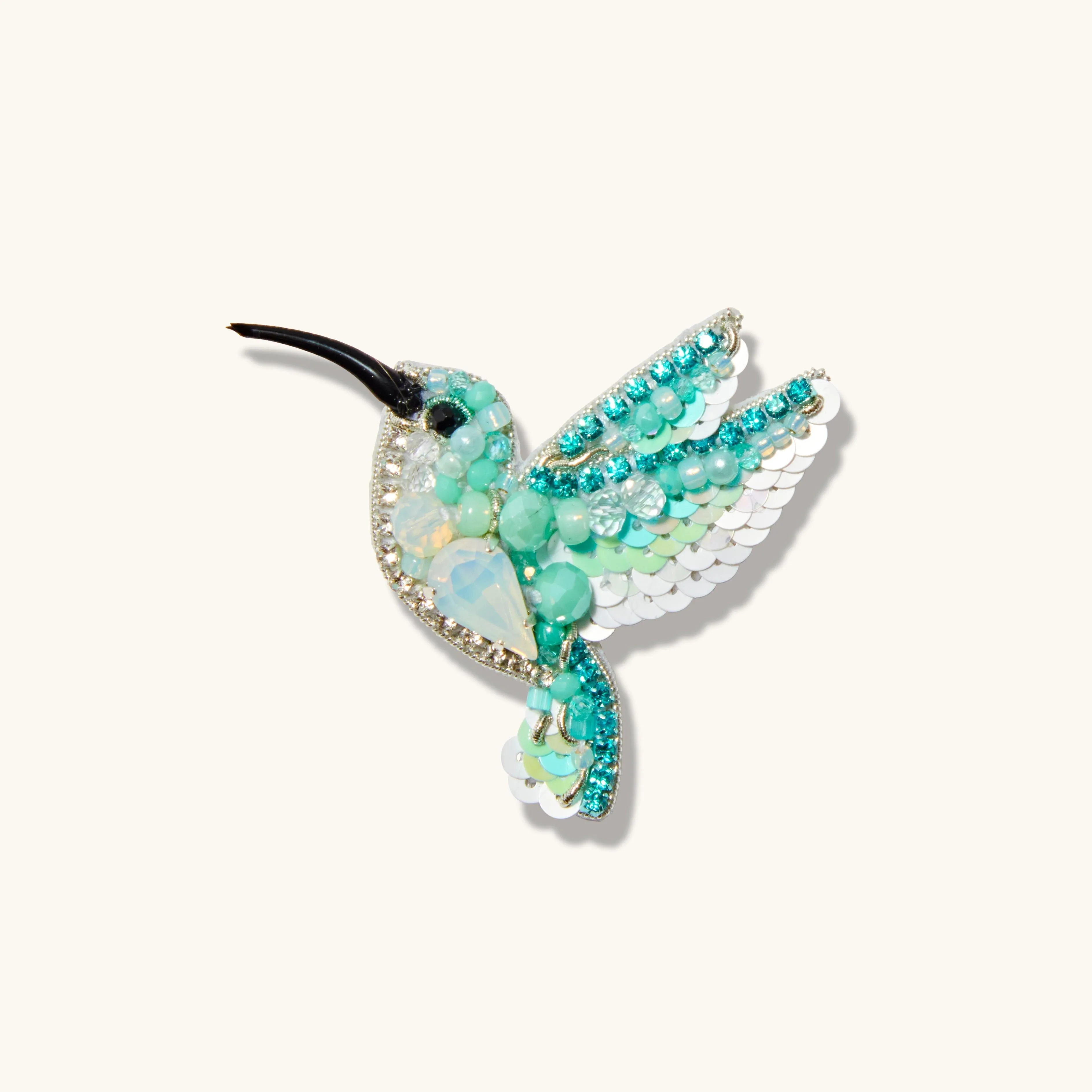 Hummingbird Brooch