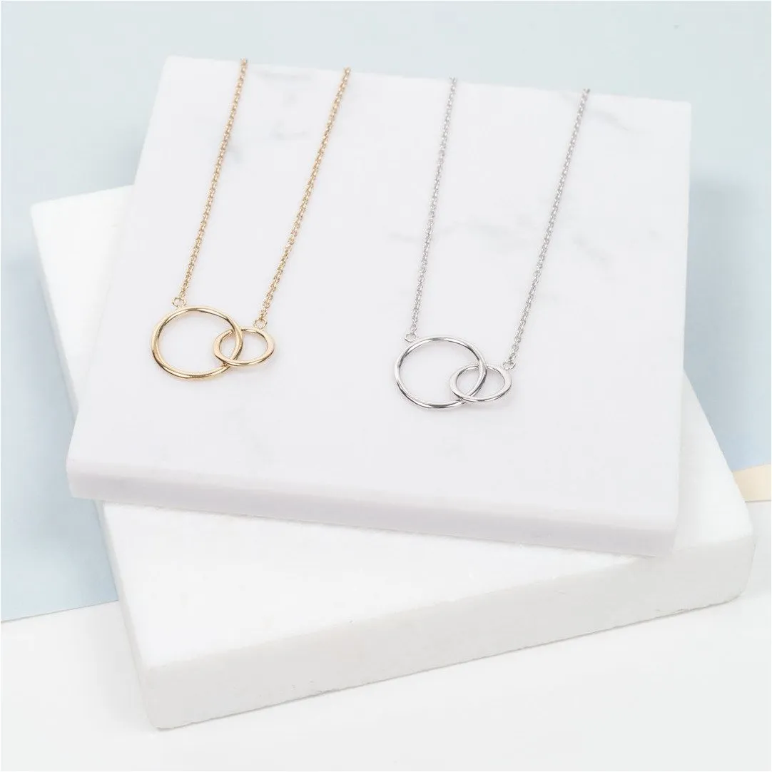 Kelso Sterling Silver Rings Necklace