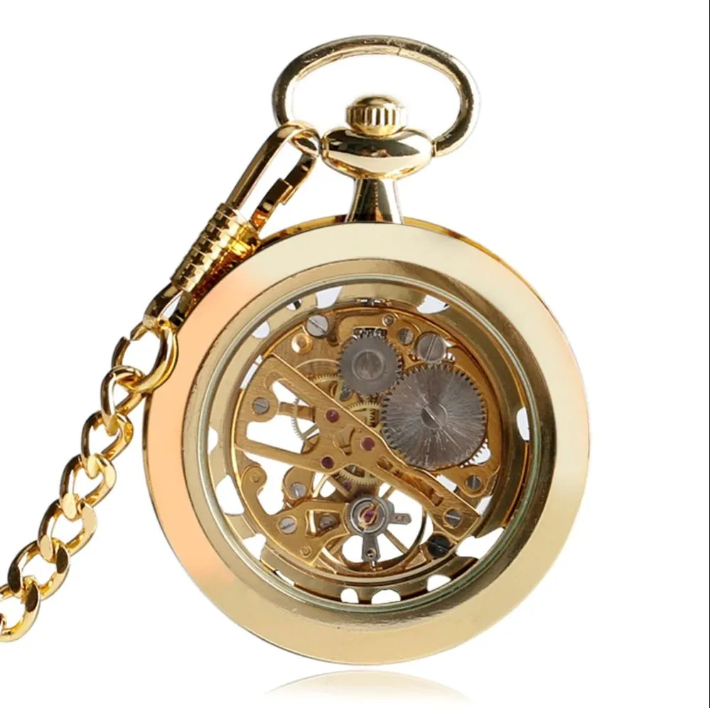 Leonardo Mechanical Skeleton Pocket Watch