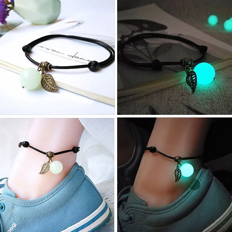 Luminous Bead Anklets Bracelets