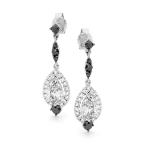 Midnight Diamond Earrings