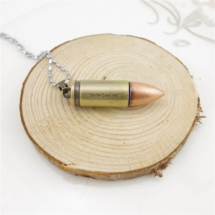 New Hot Sale Fashion men Jewelry Bullet Chain men's Stainless Steel Necklaces For Men