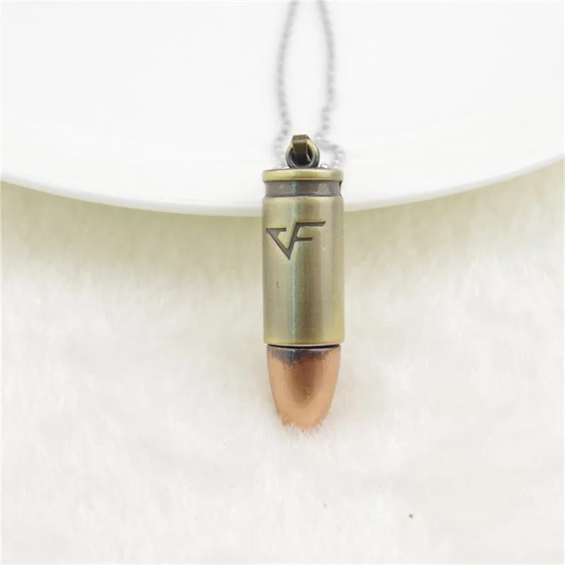 New Hot Sale Fashion men Jewelry Bullet Chain men's Stainless Steel Necklaces For Men