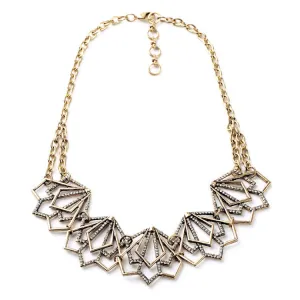 OL Style Fashion Joker Zinc Alloy Irregular Women Short Collar Necklace