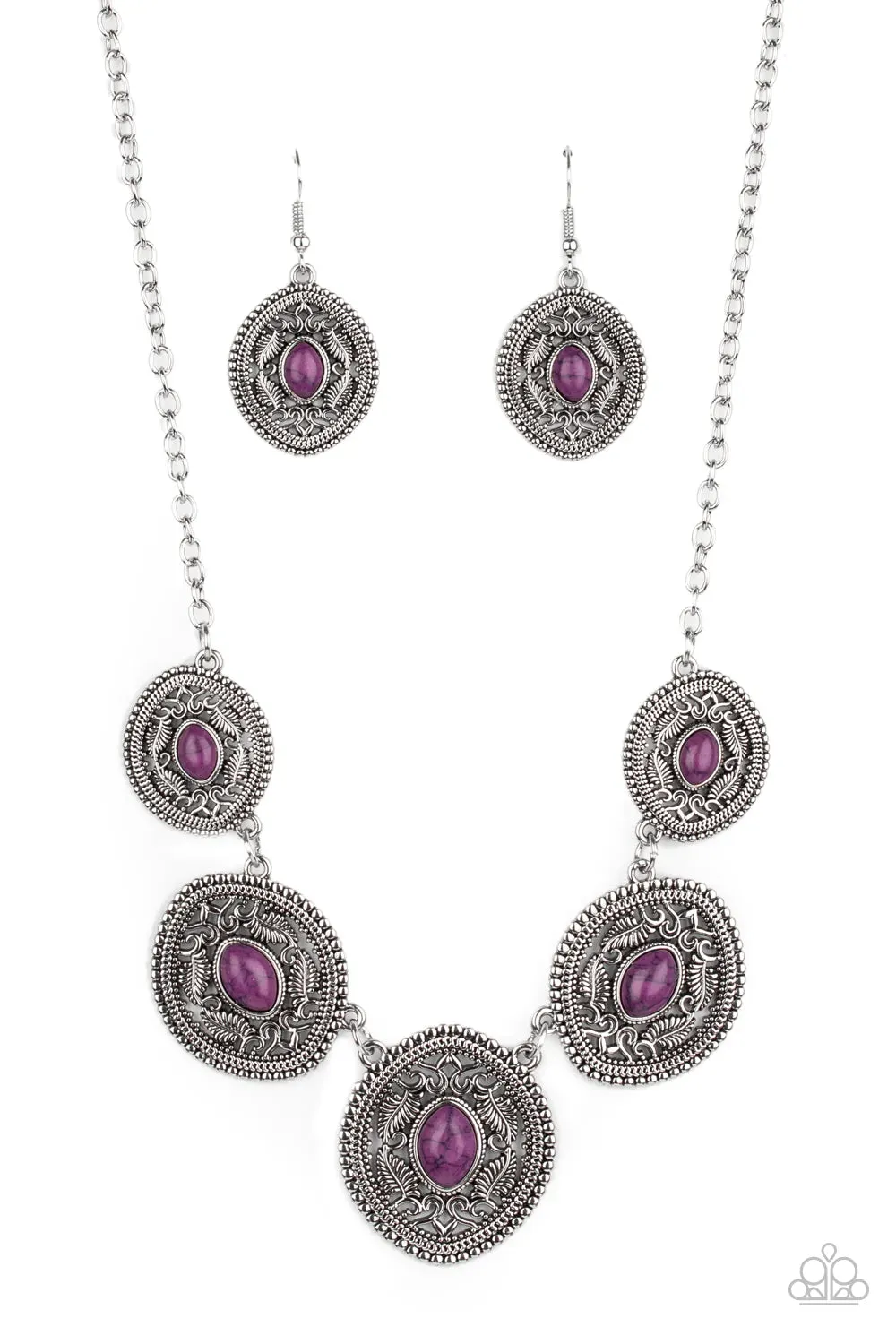 Paparazzi Necklace ~ Alter ECO - Purple