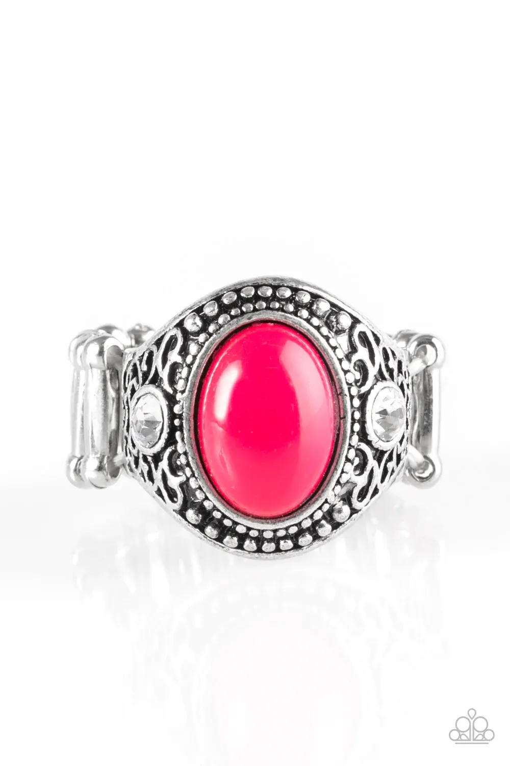 Paparazzi Ring ~ Beautifully Bali - Pink