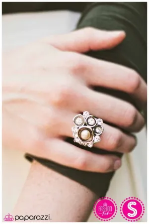 Paparazzi Ring ~ Dangerously Beautiful - Brown