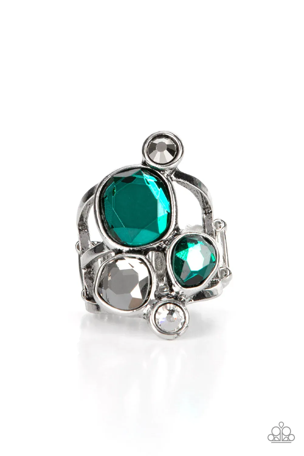 Paparazzi Ring ~ Demandingly Duchess - Green