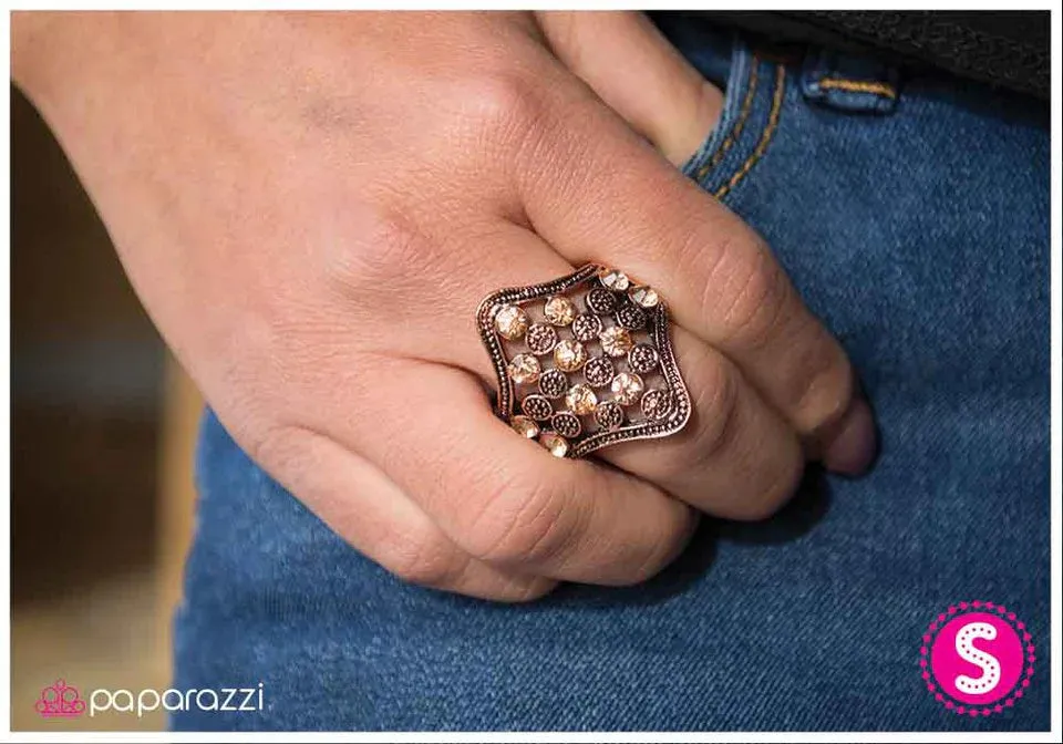 Paparazzi Ring ~ Princess Material - Copper