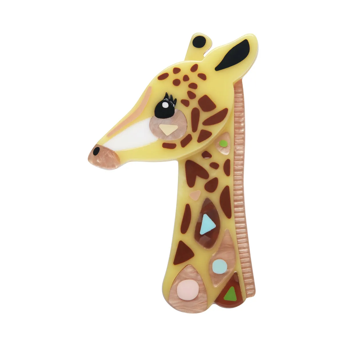 Pete Cromer The Genteel Giraffe Brooch