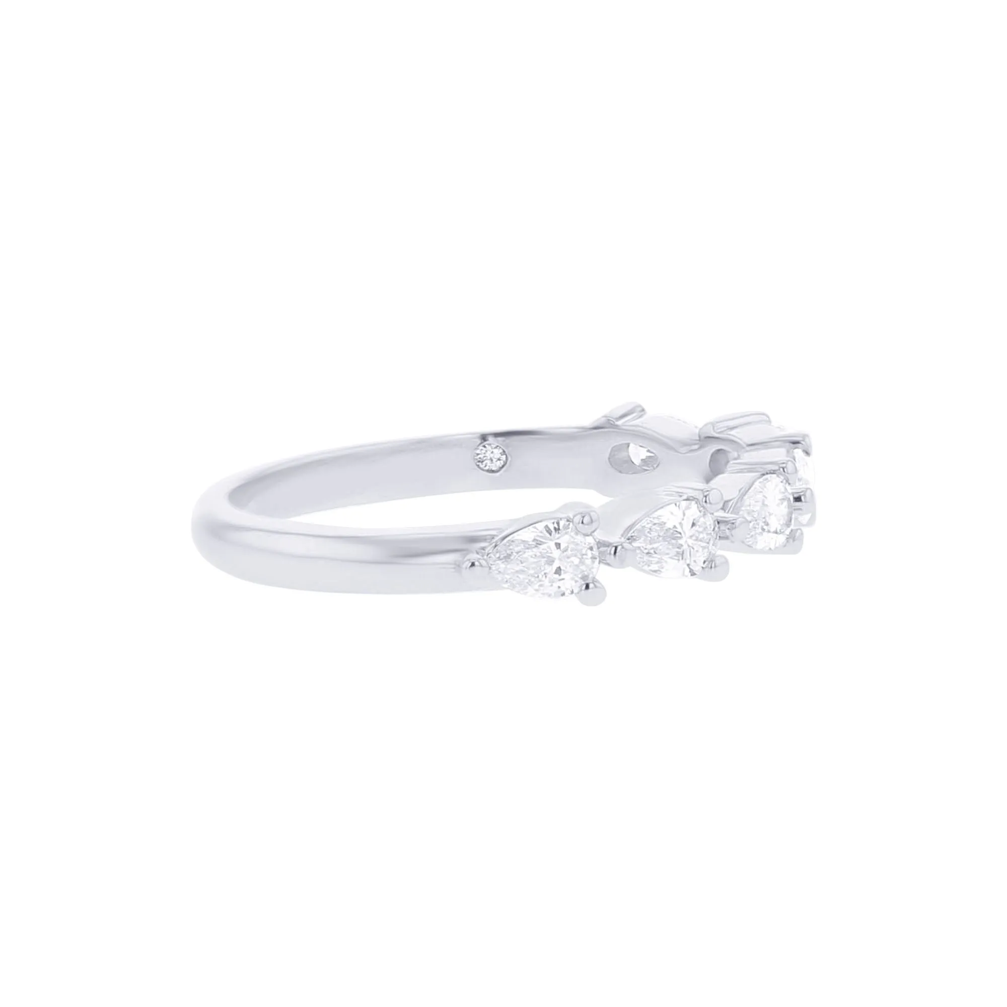 Simply Pear Diamond Wedding Ring 1/2ct