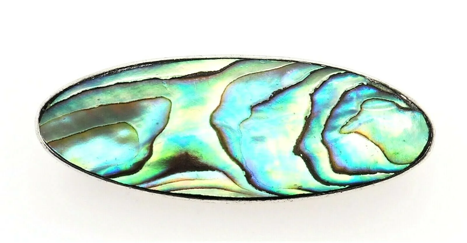 Sterling Silver Abalone/Paua Shell Brooch