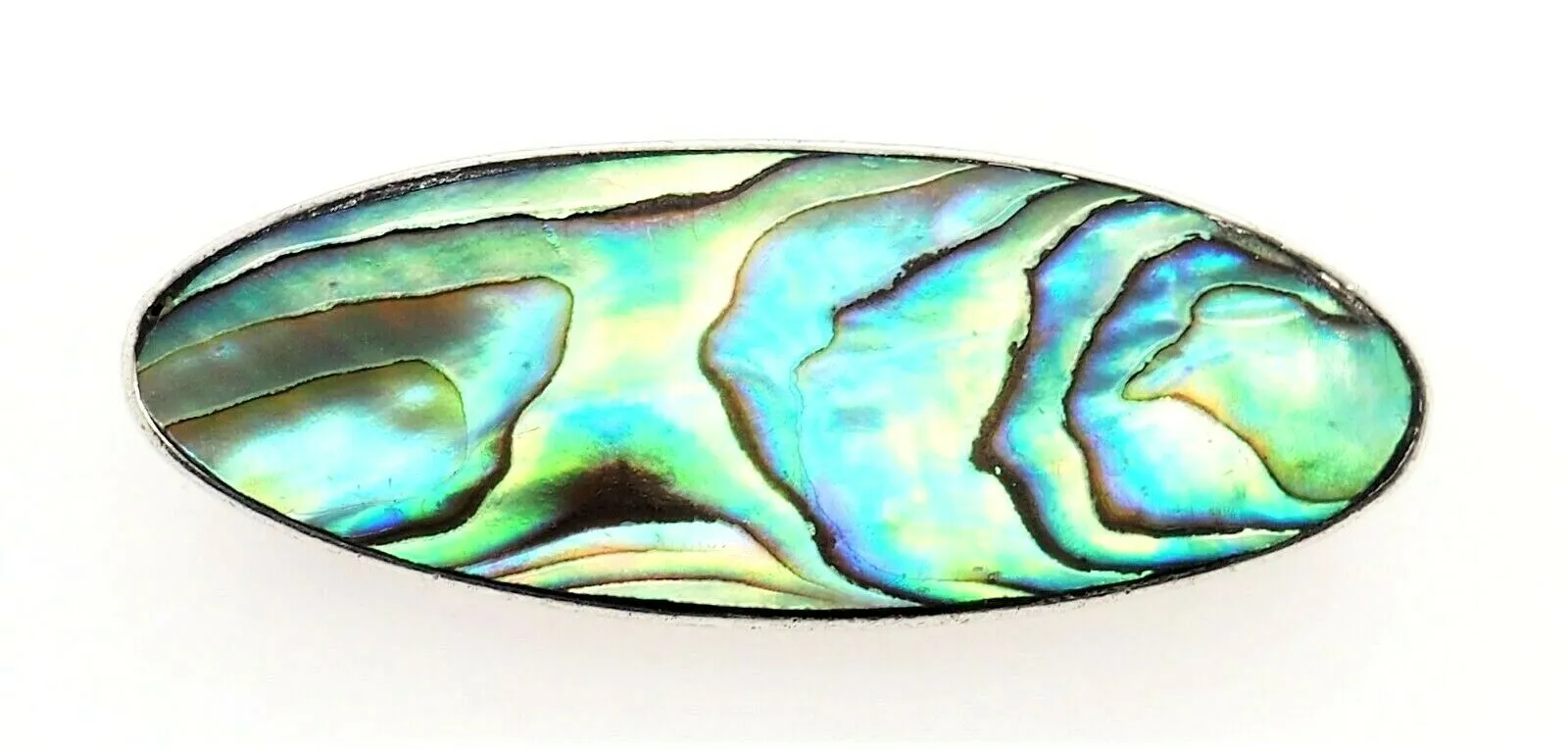 Sterling Silver Abalone/Paua Shell Brooch