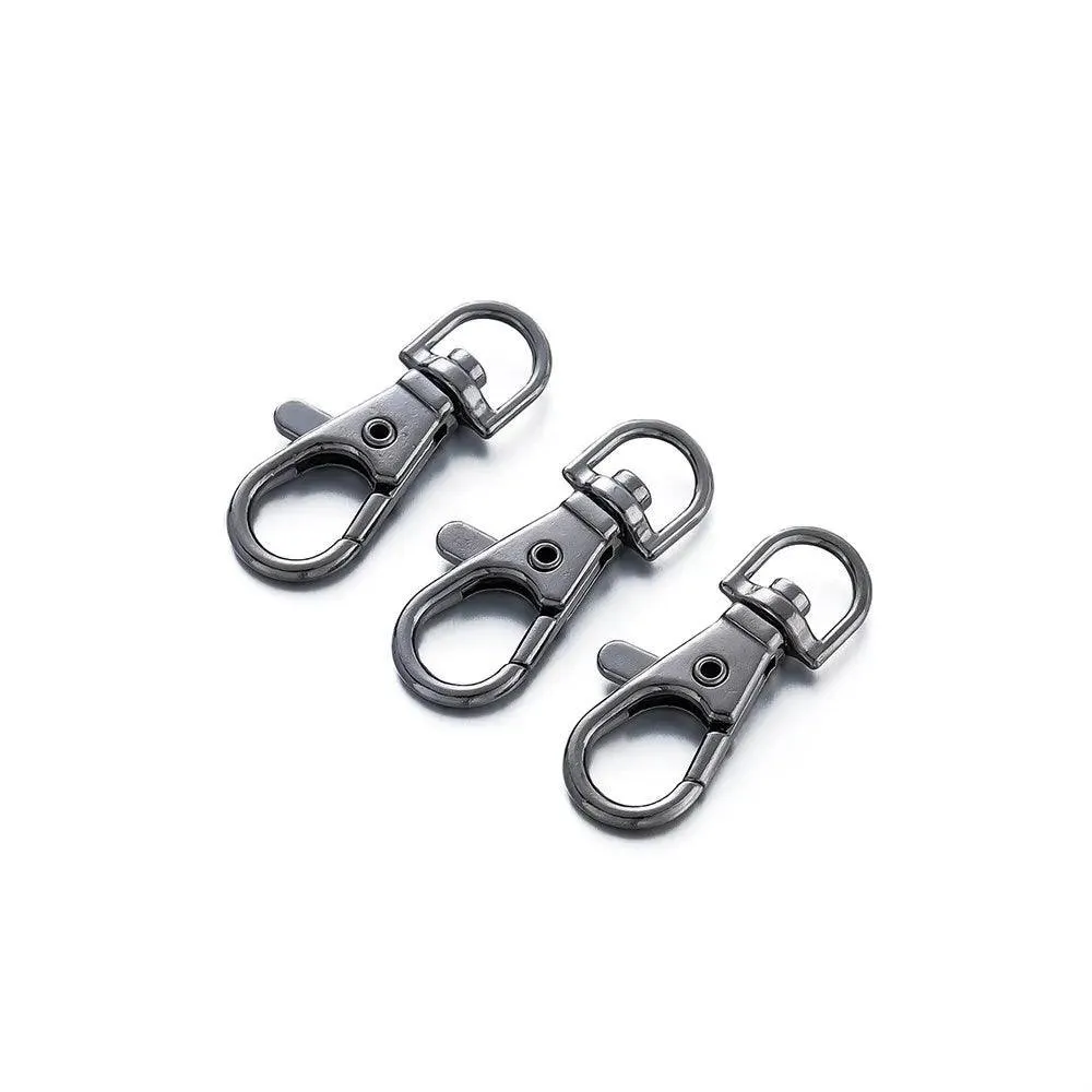 Swivel Lobster Clasp Hooks: Stylish Keychain Connectors for DIY Jewelry