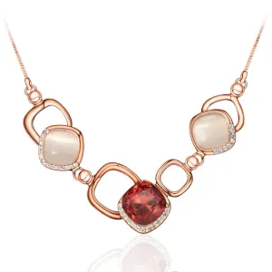 Viennois More Color Crystal Choice Statement Chain Pendant Necklace For Women Jewelry New accessories