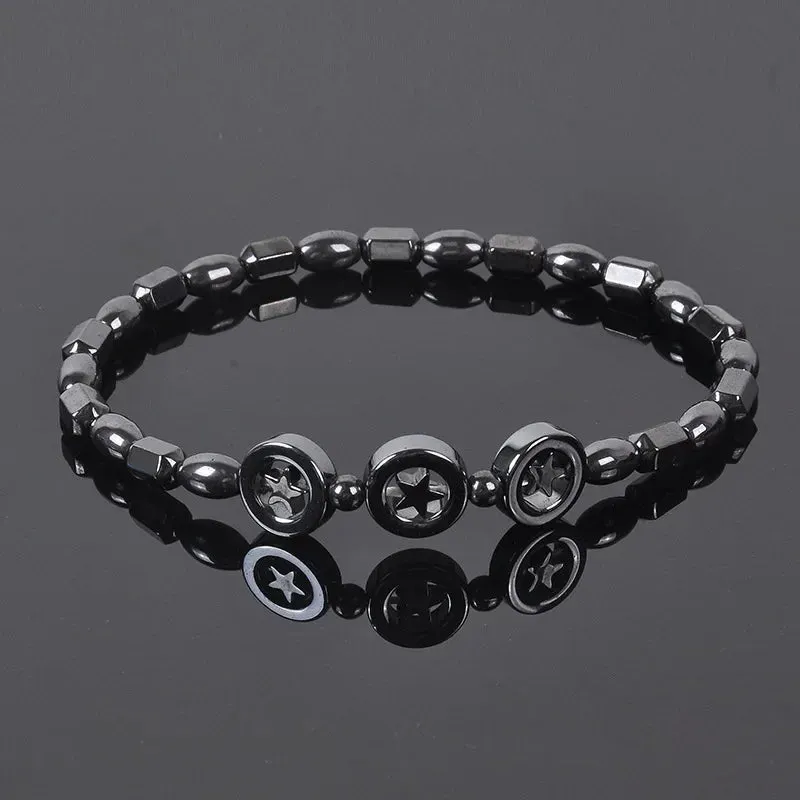 Weight Loss Magnet Anklets for Women Men Owl Animals Stone Magnetic Therapy Bracelets Anklet Pain Relief Slimming Health Jewelry